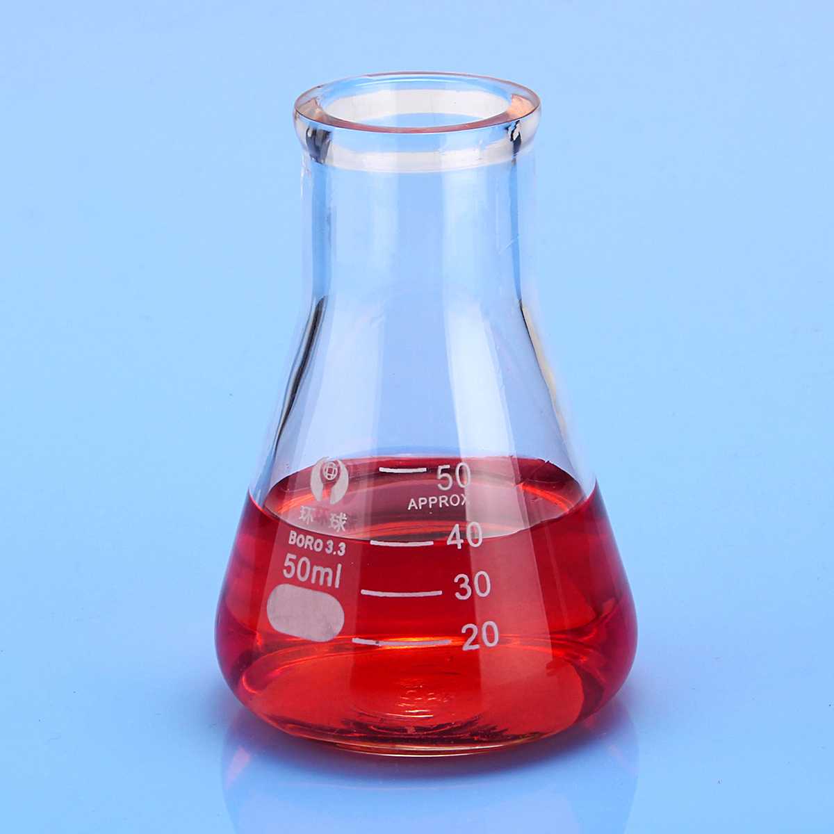 Glass Conical Flask/Glass Erlenmeyer Flask 25ml~5000ml