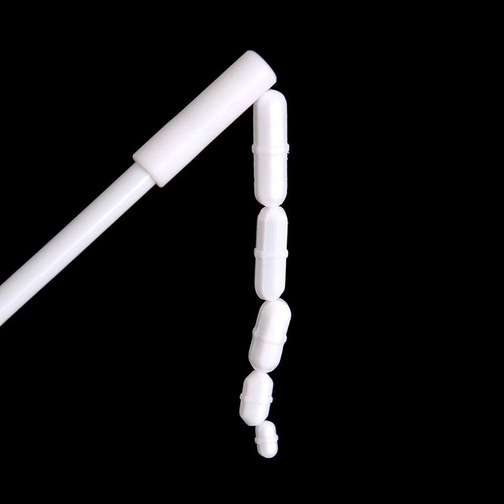 7 Pieces PTFE Magnetic Stirrer Mixer Stir Bar Kit/Set And 11.8" Magnetic Stir Bar Retriever