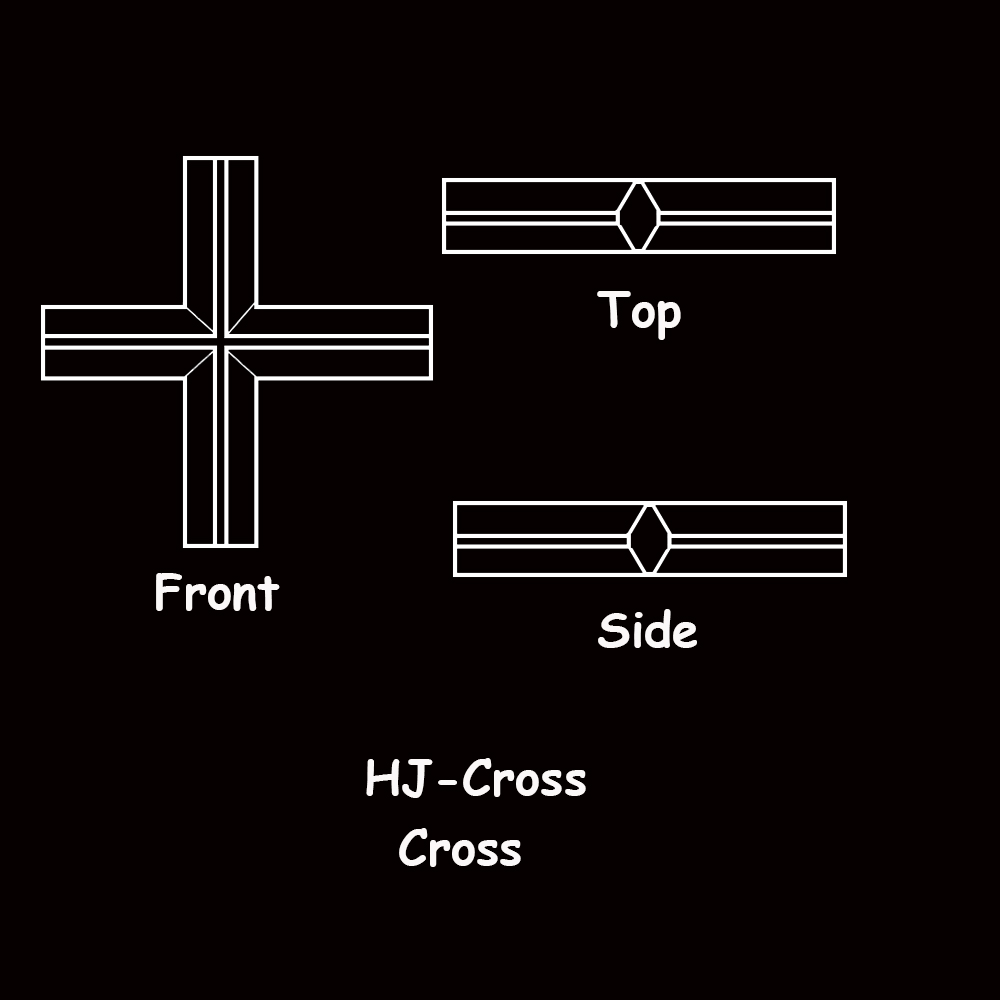 Magnetic Stir Bars, Cross Shape