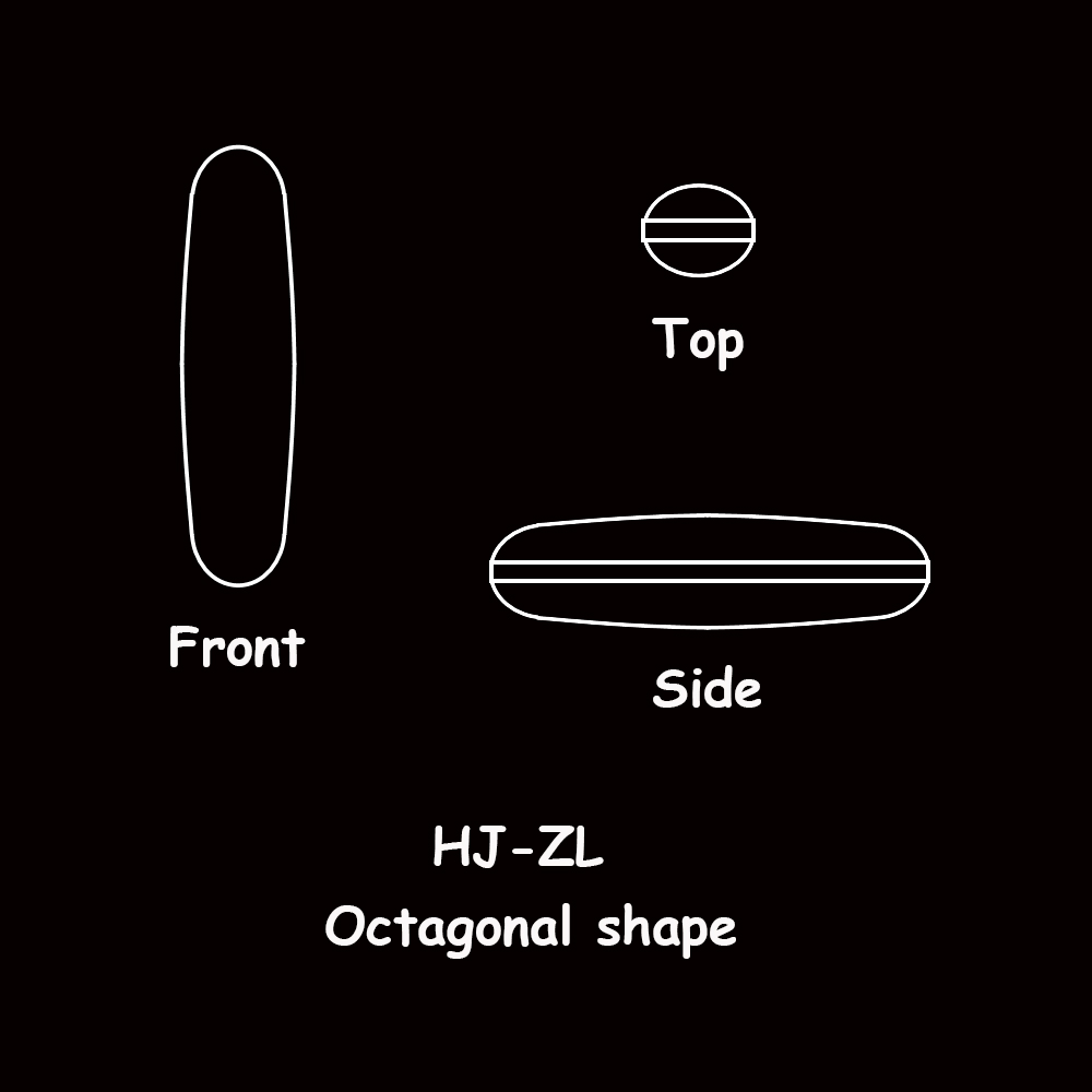 Magnetic Stir Bars, Octagonal Shape