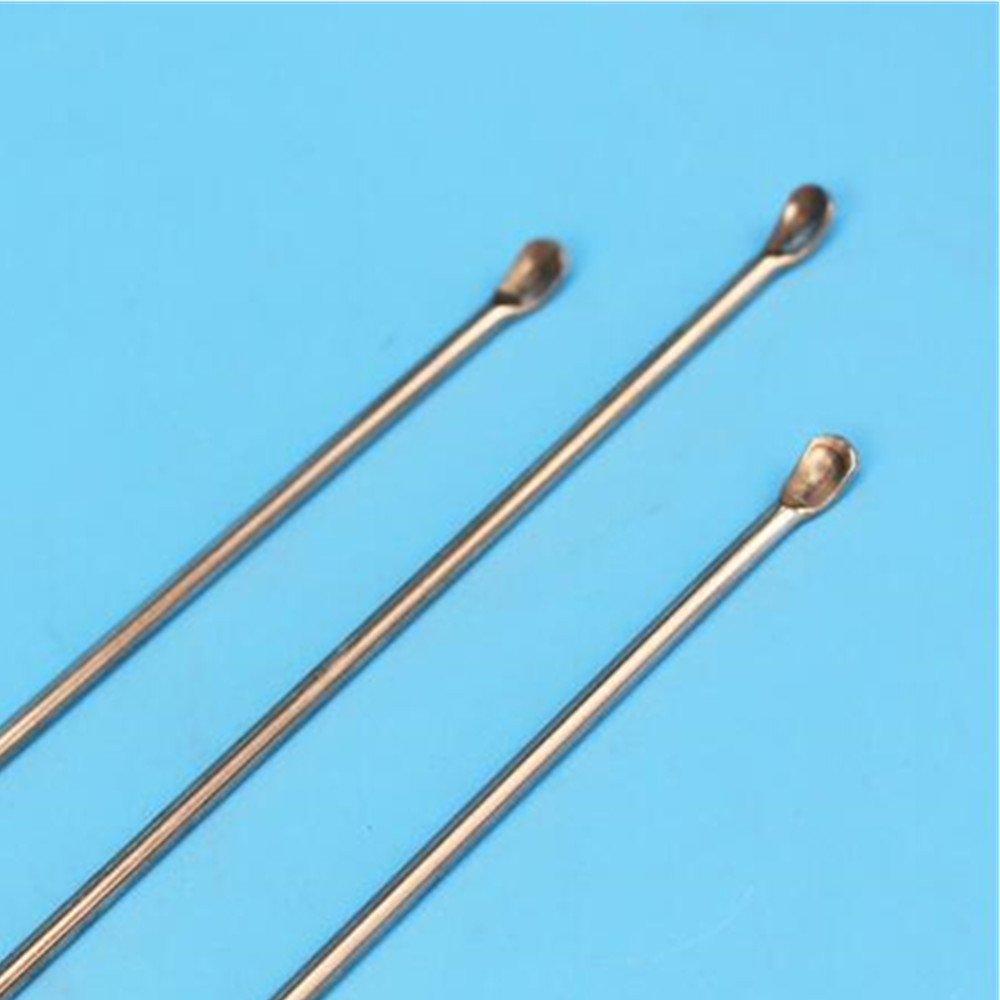 Stainless Steel Micro Scoop Reagent Sampling Spoon/Spatulas 22cm/8.8inch 3 Pcs