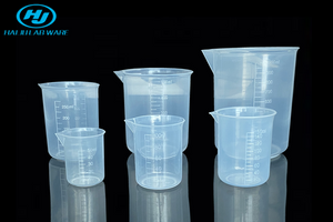25ml~1000ml Laboratory Graduation Plastic Beaker