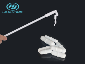 7 Pieces PTFE Magnetic Stirrer Mixer Stir Bar Kit/Set And 11.8" Magnetic Stir Bar Retriever