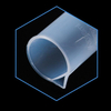 Graduated Plastic Measuring Cylinder